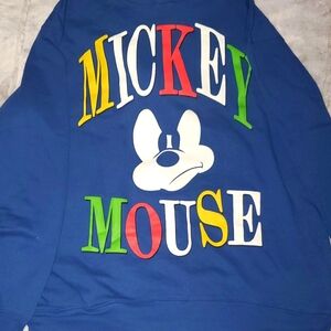 NWOT Disney Mickey Mouse Blue Hoodie